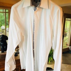Elegant all cotton long sleeve dress shirt